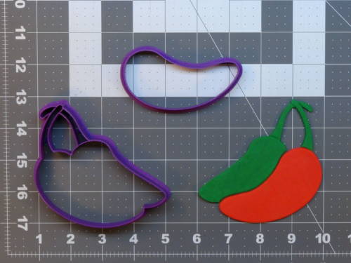 Jalapeno 266-A558 Cookie Cutter Set 4 inch