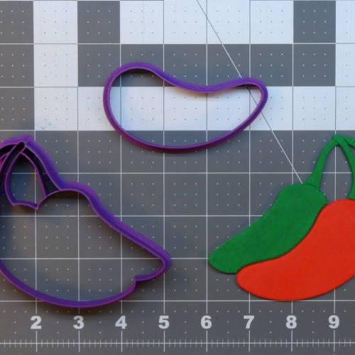 Jalapeno 266-A558 Cookie Cutter Set 4 inch