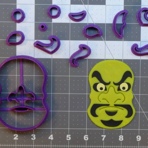 Japanese Mask 266-B798 Cookie Cutter Set 4 inch