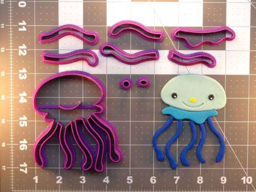 Jellyfish 266-426 Cookie Cutter Set 4 inch