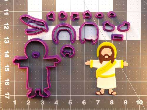 Jesus Christ 266-392 Cookie Cutter Set 4 inch