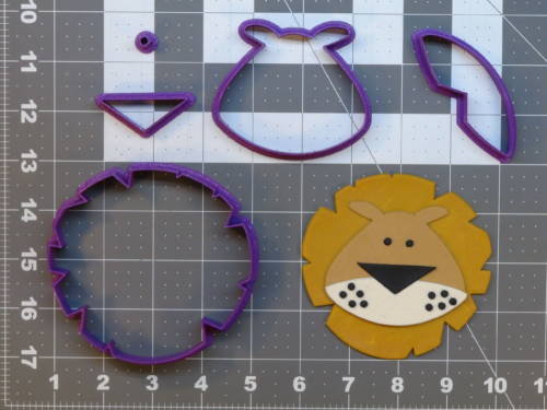 Lion 266-C025 Cookie Cutter Set 4 inch