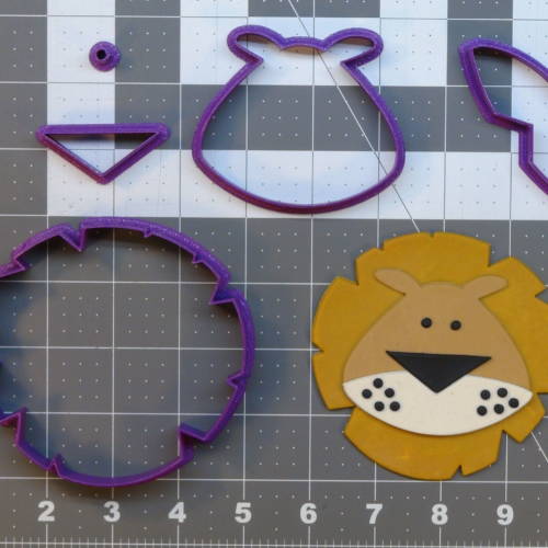 Lion 266-C025 Cookie Cutter Set 4 inch