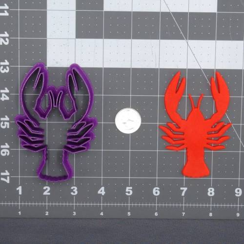 Lobster 266-D732 Cookie Cutter Silhouette 4 inch