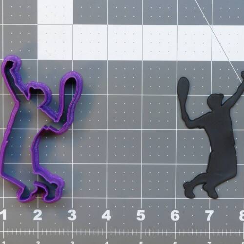 Tennis Player 266-639 Cookie Cutter 4 inch