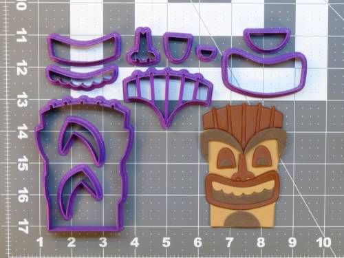 Tiki 266-532 Cookie Cutter Set 4 inch