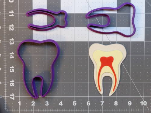 Tooth 266-B044 Cookie Cutter Set 4 inch