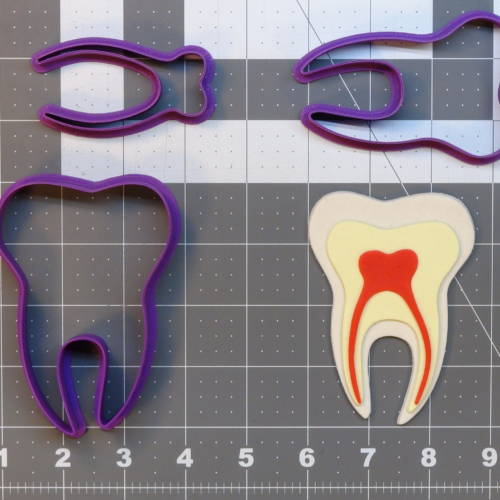 Tooth 266-B044 Cookie Cutter Set 4 inch