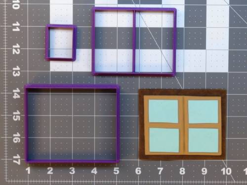 Window 266-A198 Cookie Cutter Set 4 inch