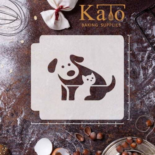 Dog and Cat 783-648 Stencil