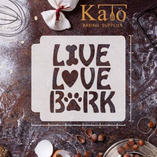 Live Love Bark 783-622 Stencil