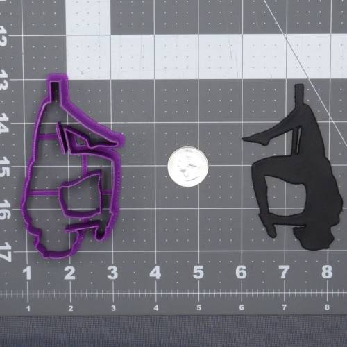 Aerial Yoga Pose 266-E467 Cookie Cutter