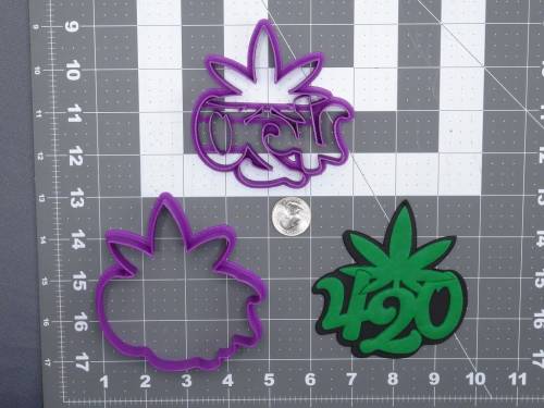 420 Leaf 266-G483 Cookie Cutter Set