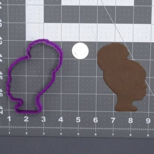 Afro Girl 266-G674 Cookie Cutter Silhouette