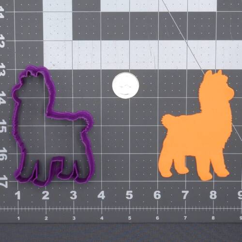 Alpaca Body 266-F249 Cookie Cutter Silhouette