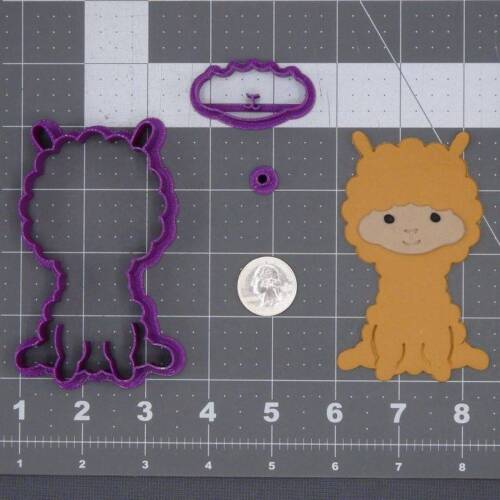 Alpaca Body 266-H486 Cookie Cutter Set