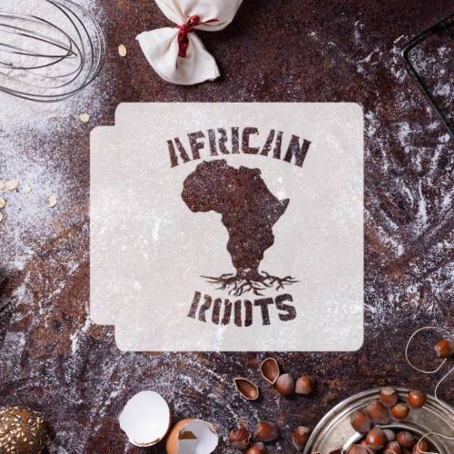 African Roots 783-E926 Stencil