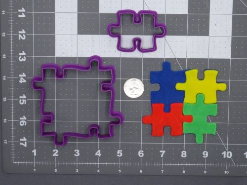 Autism Awareness Puzzle 266-F759 Cookie Cutter Set