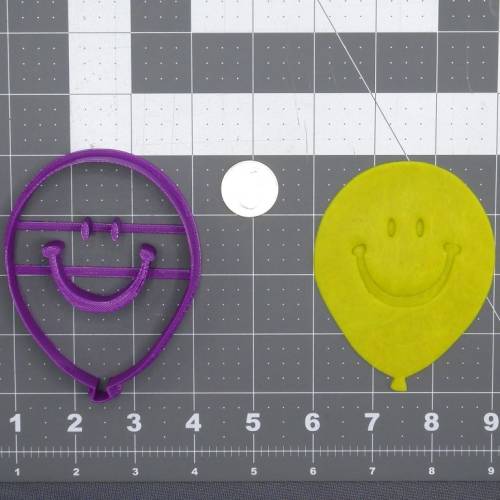 Balloon Happy Face 266-E878 Cookie Cutter