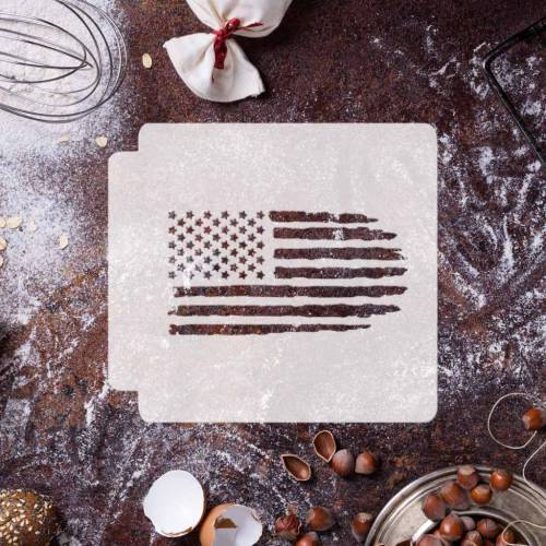 American Flag 783-D072 Stencil